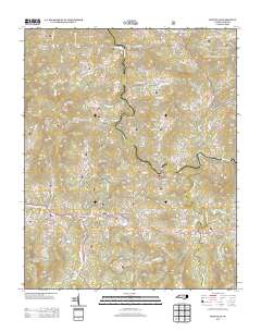 Micaville 2013 topographic map thumbnail
