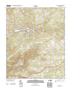 Mill Spring 2013 topographic map thumbnail