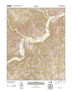 Milton 2013 topographic map thumbnail