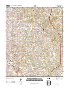Mint Hill 2013 topographic map thumbnail