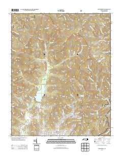 Montreat 2013 topographic map thumbnail