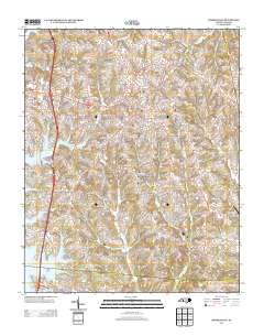 Mooresville 2013 topographic map thumbnail
