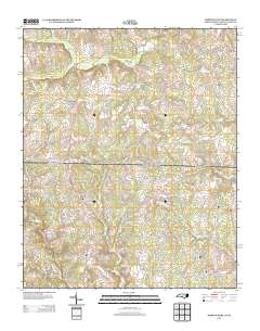 Morven West 2013 topographic map thumbnail