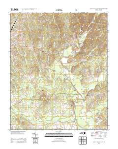 Mount Gilead East 2013 topographic map thumbnail