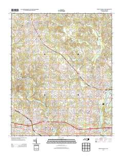 Mount Holly 2013 topographic map thumbnail