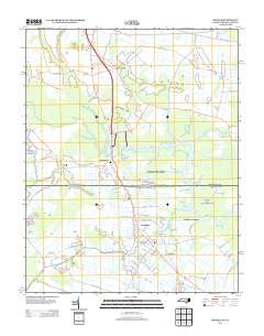 Moyock 2013 topographic map thumbnail