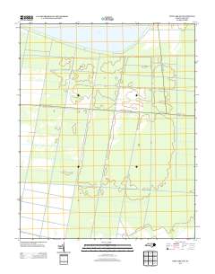 New Lake NW 2013 topographic map thumbnail
