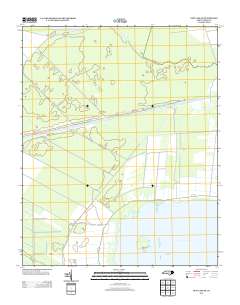New Lake SE 2013 topographic map thumbnail