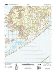 New River Inlet 2013 topographic map thumbnail