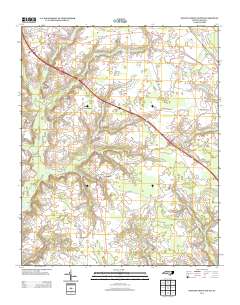 Newton Grove South 2013 topographic map thumbnail