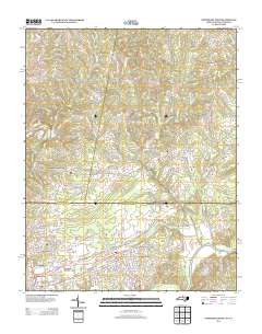 Northeast Eden 2013 topographic map thumbnail