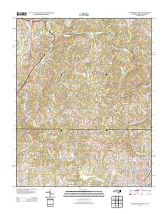 Northwest Eden 2013 topographic map thumbnail