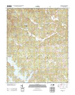 Oak Hill 2013 topographic map thumbnail