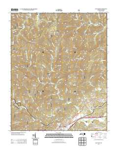 Old Fort 2013 topographic map thumbnail