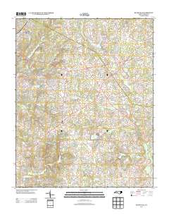 Rolesville 2013 topographic map thumbnail