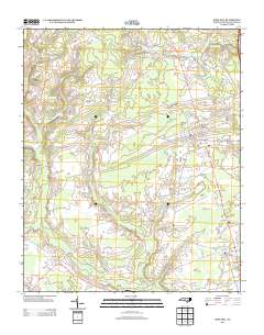 Rose Hill 2013 topographic map thumbnail