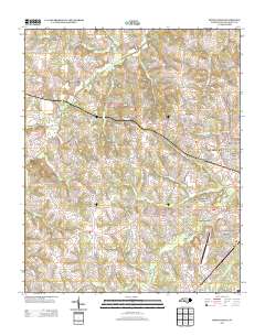 Rowan Mills 2013 topographic map thumbnail