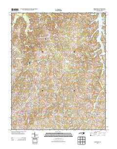 Roxboro 2013 topographic map thumbnail