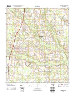 Saint Pauls 2013 topographic map thumbnail