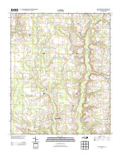 Salemburg 2013 topographic map thumbnail