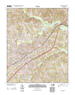 Salisbury 2013 topographic map thumbnail