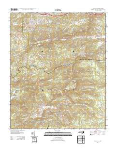 Saluda 2013 topographic map thumbnail