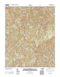 Sam Knob 2013 topographic map thumbnail