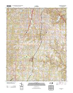 Sanford 2013 topographic map thumbnail