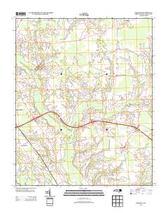 Saratoga 2013 topographic map thumbnail