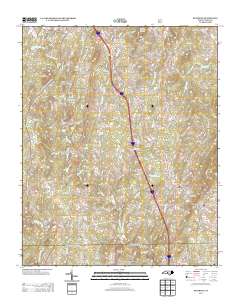 Seagrove 2013 topographic map thumbnail