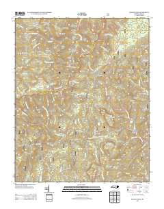 Shining Rock 2013 topographic map thumbnail