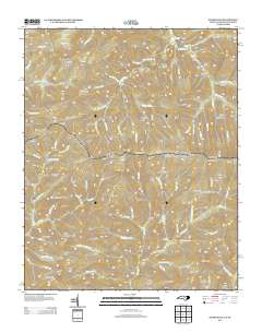 Silers Bald 2013 topographic map thumbnail