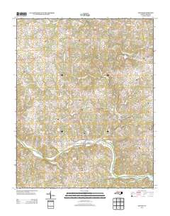 Siloam 2013 topographic map thumbnail