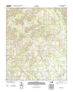 Silver Hill 2013 topographic map thumbnail