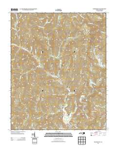 Smokemont 2013 topographic map thumbnail