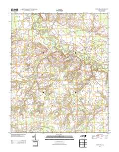 Snow Hill 2013 topographic map thumbnail