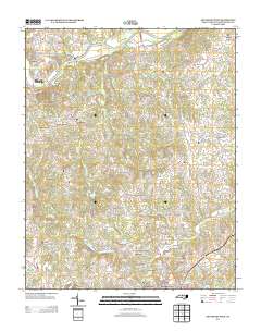 Southeast Eden 2013 topographic map thumbnail
