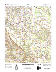 Southeast Goldsboro 2013 topographic map thumbnail