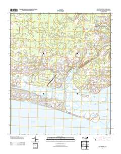 Southport 2013 topographic map thumbnail