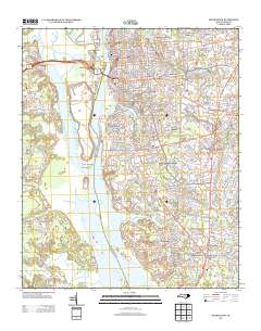 Wilmington 2013 topographic map thumbnail