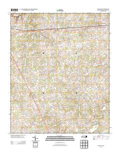 Wingate 2013 topographic map thumbnail