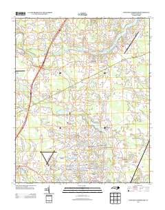 Winstead Crossroads 2013 topographic map thumbnail
