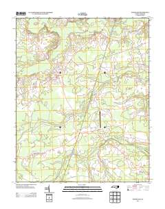Woodland 2013 topographic map thumbnail