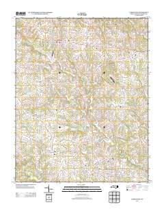 Yadkinville 2013 topographic map thumbnail