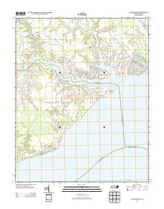 Yeopim River 2013 topographic map thumbnail
