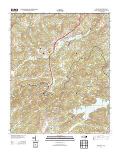 Zirconia 2013 topographic map thumbnail