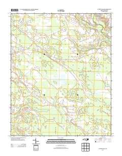 Autryville 2013 topographic map thumbnail