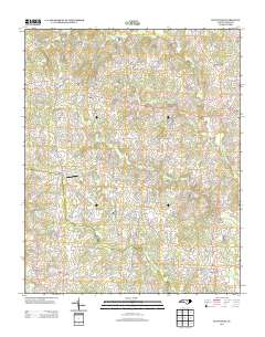Bunn West 2013 topographic map thumbnail