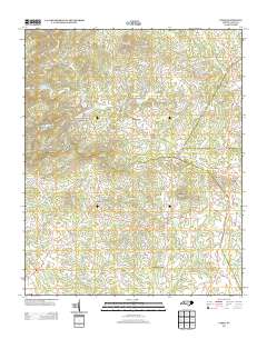 Casar 2013 topographic map thumbnail