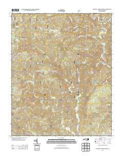 Chestnut Mountain 2013 topographic map thumbnail